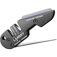 Los mejores  - Lansky Sharpeners PS-MED01 - Afilador de Cuchillos (Negro)